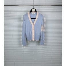 톰브라운 컬러 블록 스트라이프 니트 가디건 001-217299