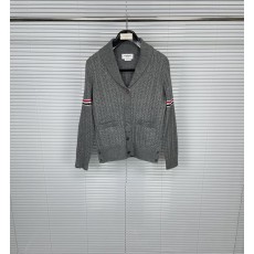 톰브라운 스트라이프 케이블 니트 카디건 아우터 001-217320