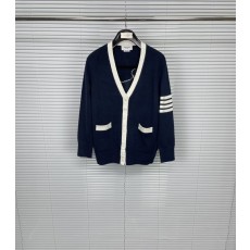 톰브라운 백면 강아지 포 스트라이프 울 니트 가디건 001-217332