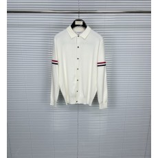 톰브라운 스타일 칼라 울 니트 카디건 001-217334