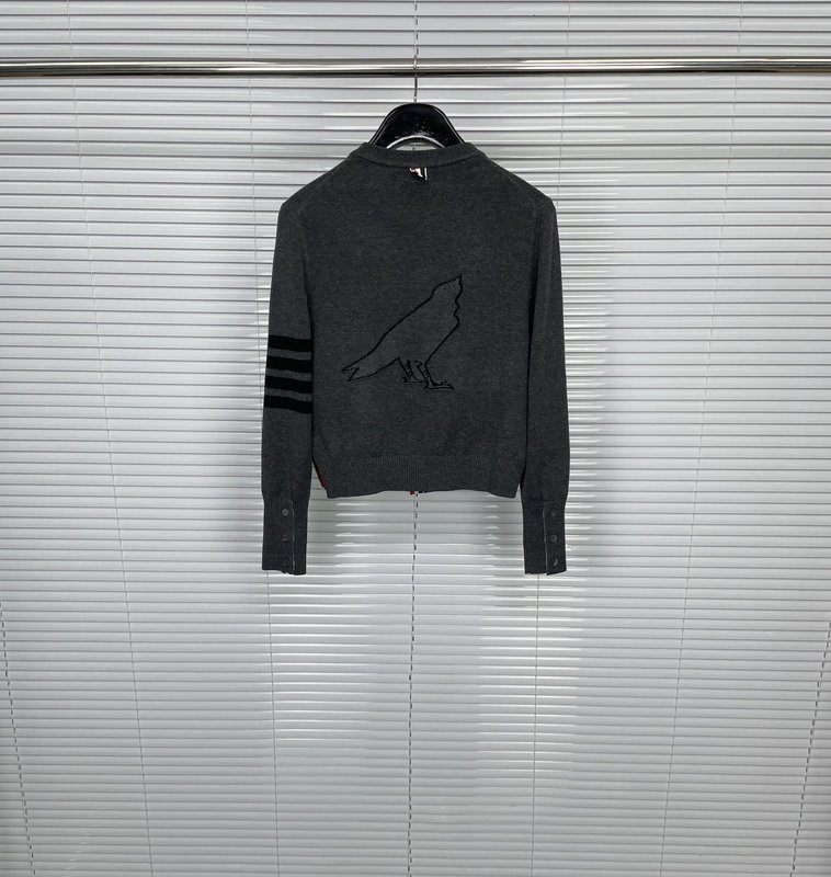 TB 여성 4 바 스트라이프 니트 가디건 001-217344