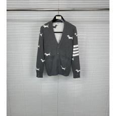 톰브라운 강아지 자카드 면 카디건 001-217349