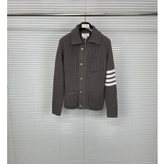 톰브라운 가을/겨울 울혼방 칼라 니트 가디건 001-217363