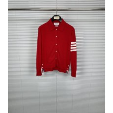 톰브라운 코튼 4 바 스트라이프 카디건 니트 001-217366