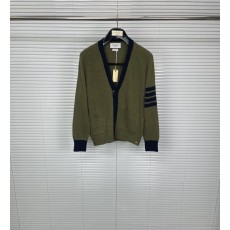 톰브라운 포 스트라이프 울 V 니트 카디건 001-217379