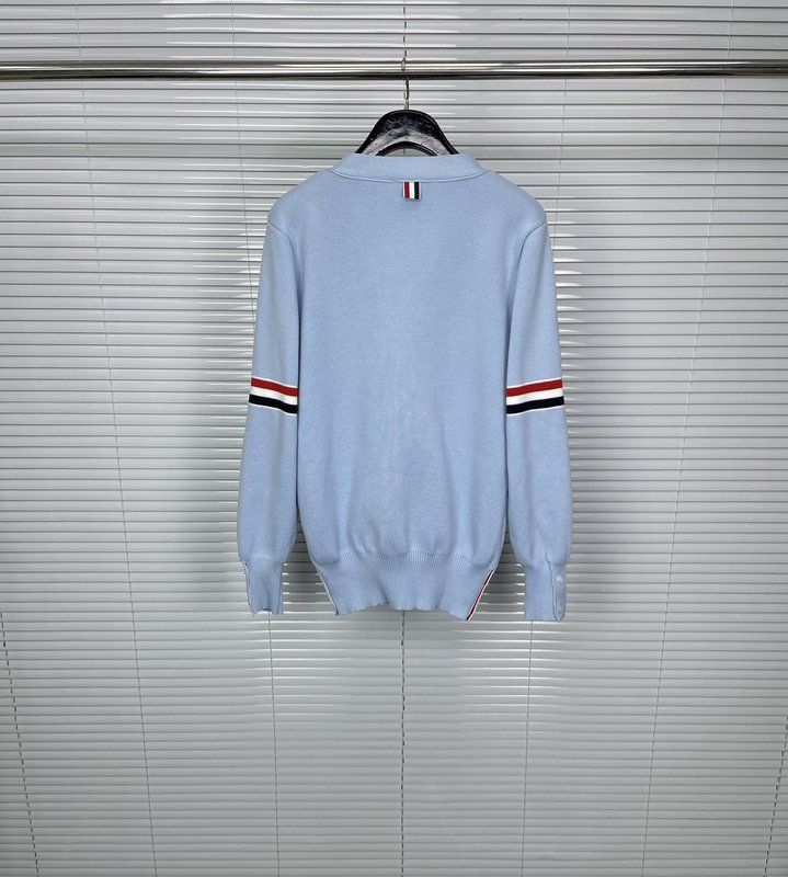 톰브라운 클래식 더블 슬리브 태그 울 블렌드 카디건 001-217405