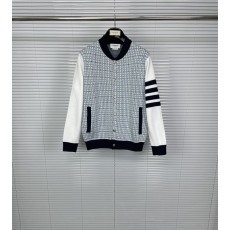 톰브라운 클래식 체크 니트 가디건 001-217421