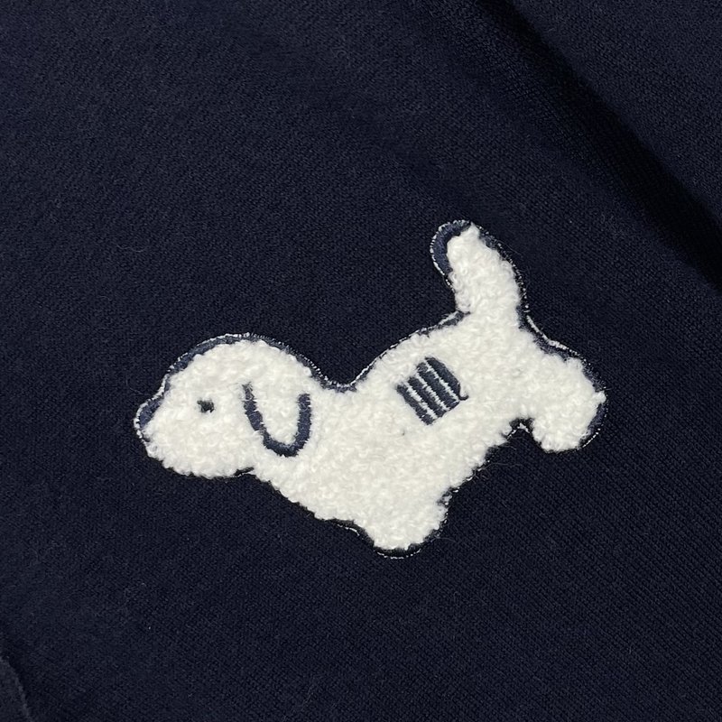톰브라운 강아지 자수 울 가디건 001-217433