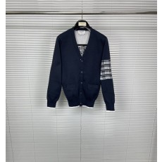 톰브라운 백면 비행기 패턴 니트 가디건 001-217440