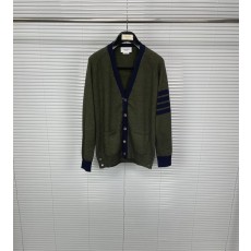 톰브라운 4 바 스트라이프 V 넥 카디건 001-217467