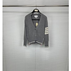 톰브라운 그레이 거위 그래픽 카디건 001-217476
