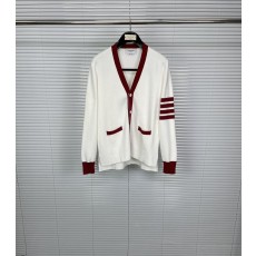 톰브라운 포스트 스트라이프 V 넥 카디건 001-217481