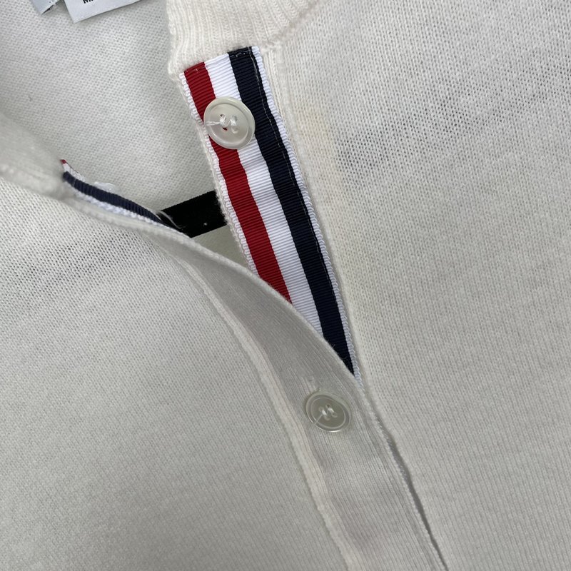 톰브라운 클래식 울 라운드 니트 가디건 001-217486