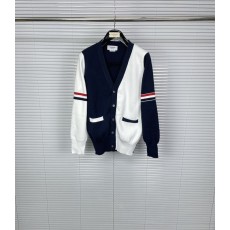 톰브라운 TB 더블 스트라이프 울 혼방 카디건 001-217490