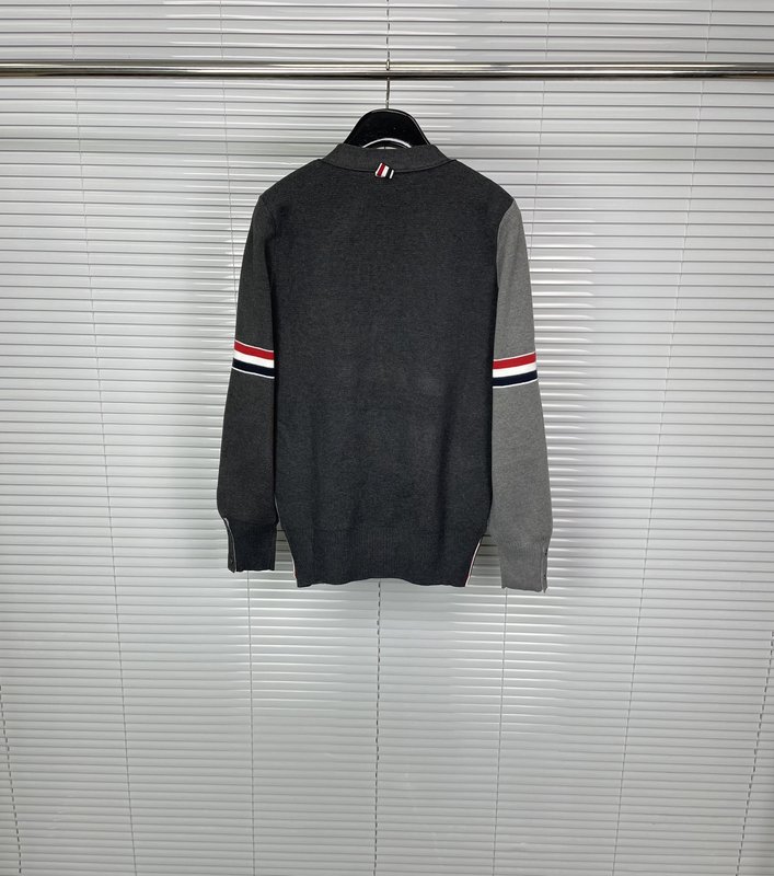 톰브라운 더블 스트라이프 울 블렌드 가디건 001-217491