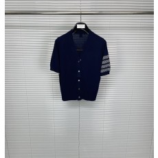 톰브라운 강아지 자카드 V 니트 가디건 001-217506