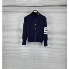 톰브라운 여성용 백면 말자수 라운드 니트 가디건 001-217529