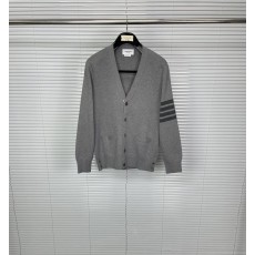 톰브라운 그레이 4 바 V 니트 카디건 001-217574