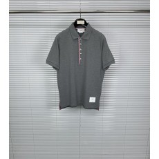 톰브라운 피케 면 칼라 스트라이프 포로 셔츠 001-217616