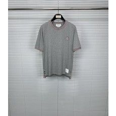 톰브라운 서클 도그 스트라이프 반팔 티셔츠 001-217652