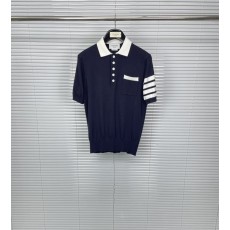 톰브라운 뒷면 강아지 4 바 니트 폴로 셔츠 001-217654