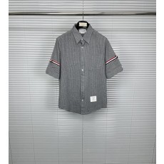 TB 클래식 더블 스트라이프 버블 숏슬리브 셔츠 001-217688