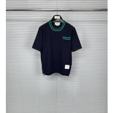 TB 골조리 빈티지 포켓 스트라이프 니트 반팔 001-217695