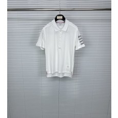 톰브라운 4 줄 칼라 포로 셔츠 짧은 소매 001-217708