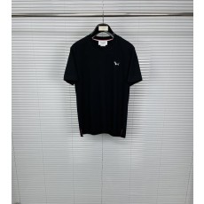 톰브라운 가슴 강아지 로고 평직 반팔 001-217711