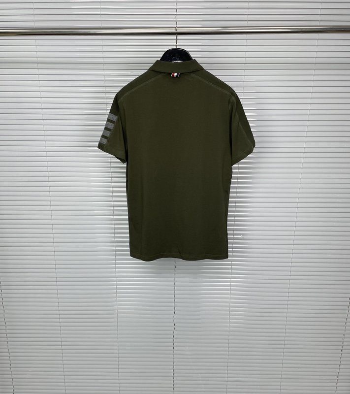톰브라운 4 바 스트라이프 칼라 폴로 티셔츠 001-217712