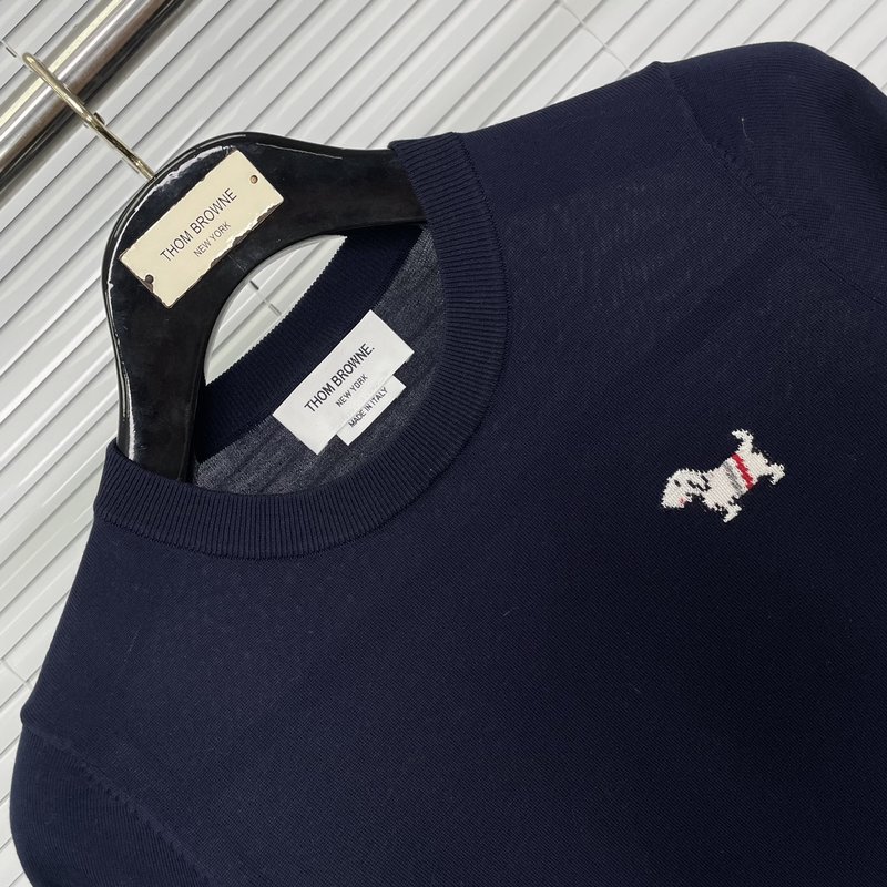 TB 아카데미 스타일 강아지 자점 반팔 니트 001-217786