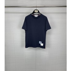 브라운 Thom Browne 순면 티셔츠 001-217826