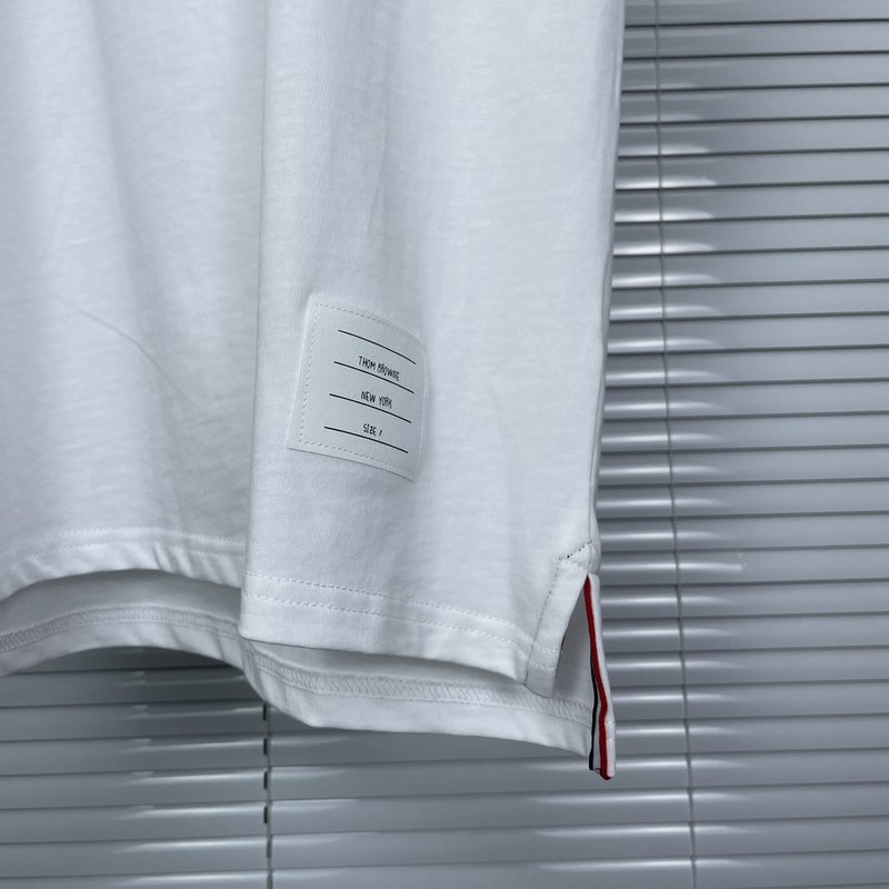 톰브라운 봄여름 4 바줄 포인트 포로 셔츠 001-217828