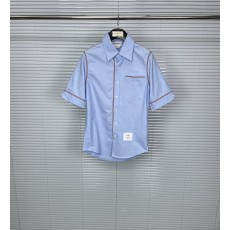 톰브라운 그로그레인 트림 반팔 셔츠 001-217844