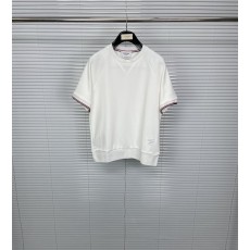 톰브라운 남성용 피케 면 반팔 티셔츠 001-217864