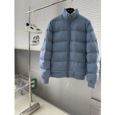 로로피아나 스탠드 칼라 울 다운 자켓 001-217885
