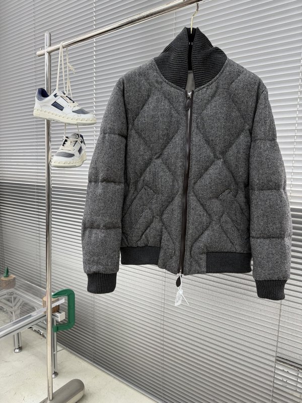 로로피아나 신제품 울 다운 플라이트 자켓 001-217900