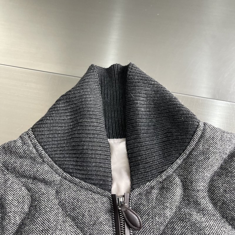 로로피아나 신제품 울 다운 플라이트 자켓 001-217900