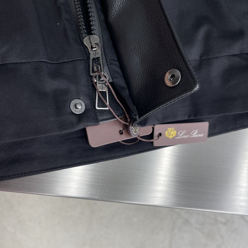 로로피아나 남성 파일럿 자켓 탈착식 001-217903