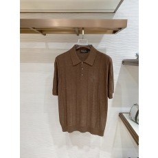 로로피아나 남성 린넨 폴로 셔츠 001-217927