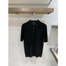로로피아나 남성 린넨 폴로 셔츠 001-217937