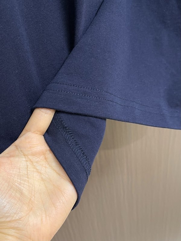 로로피아나 양면 액상 암모니아 면 반팔 티셔츠 001-217939
