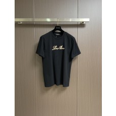 로로피아나 양면 암모니아 면 반팔 티셔츠 001-217941