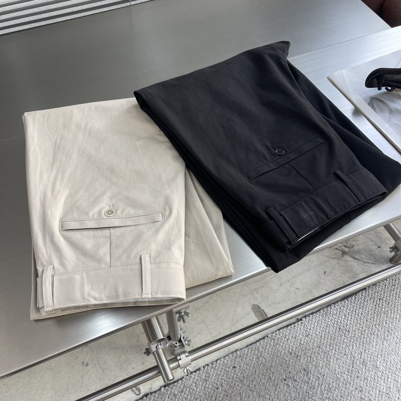 로로피아나 남성 캐주얼 면 소재 슬랙스 001-217959