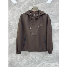 로로피아나 남성 울 혼방 후드 자켓 001-217960