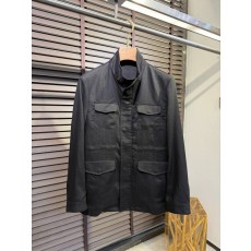 로로피아나 리넨 텐셀 혼방 헌팅 자켓 001-217962