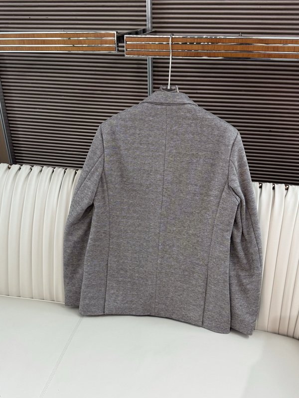 로로피아나 남성 울 혼방 비즈니스 캐주얼 자켓 아우터 001-217989