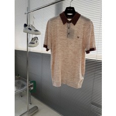 로로피아나 남성 린넨 칼라 반팔 폴로 001-218002
