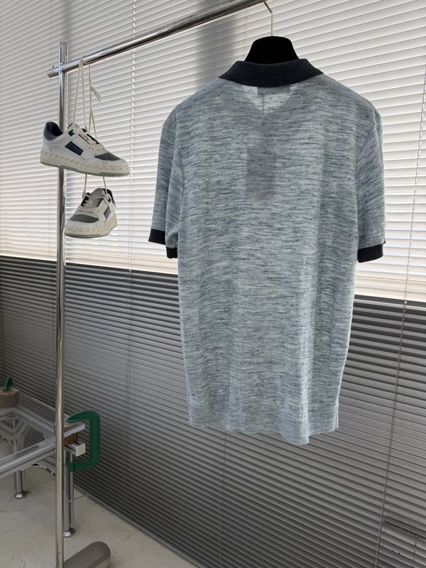 로로피아나 남성 린넨 폴로 셔츠 001-218003