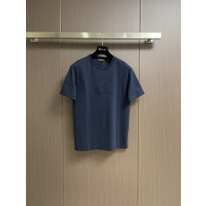 로로피아나 양면 암모니아 면 반팔 티셔츠 001-218007